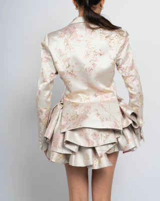 Sculpted Peplum Blazer