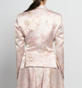 Embroidered Floral Blazer