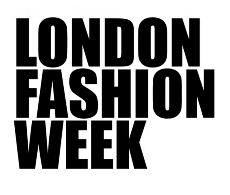 London Fashion Week logo - LULU LIU London runway show
